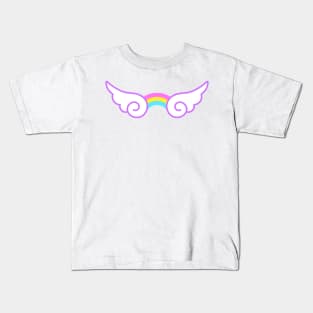 Angel Wings and Rainbow Kids T-Shirt